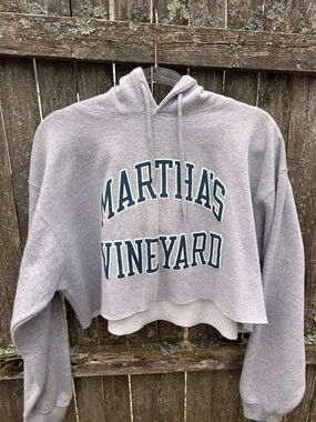 Brandy Melville Light Gray Cozy Fleece Sweatshirt